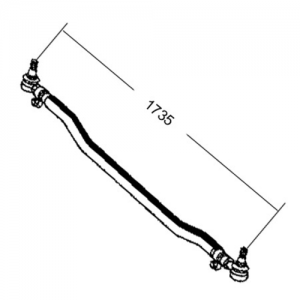 Тяга поперечная L=1735 MB Actros/Atego/Axor 96-03--> 954182 EMMERRE