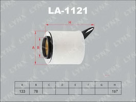 Фильтр воздушный подходит для BMW 1 (E81) 04/ 3 (E90) 05 LA-1121 LA-1121 LYNXAUTO