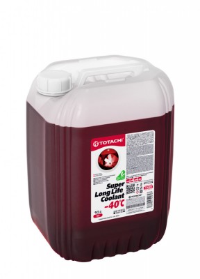 Антифриз красный -40C 10л SUPER LLC NIRO TOTACHI 41810 TOTACHI