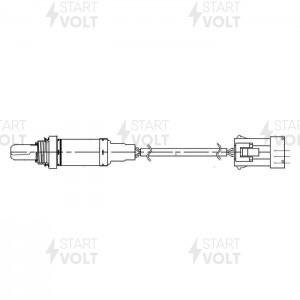 Датчик кисл. для а/м Lifan Solano (10-) 1.6i зелёный разъём (VS-OS 3000) VS-OS 3000 START VOLT
