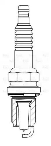 Свеча зажигания для а/м Mazda 3 BL (08-) 1.6i/2 DE (07-) 1.5i Ir+Pt (VSP 2508) VSP2508 START VOLT