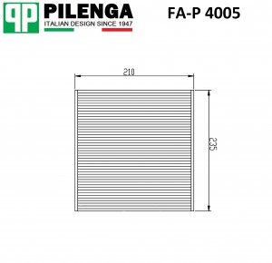 Фильтр салонный угольный ГАЗ NEXT, FOCUS 2, FOCUS 3, CRUZE, VOLVO FA-P4005 FAP4005 PILENGA