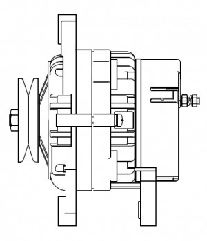 Генератор 65A LG 0410X START VOLT
