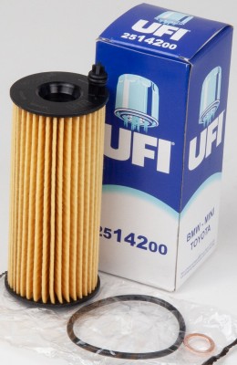 Фильтр масляный BMW 1 F20, 3 E90/F30, 5 F10, 7 F01, X1 E84, X3 F25, X5 F15 1.4D- 2514200 UFI