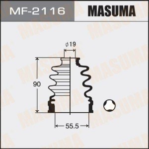 пыльник ШРУСа внутреннего!\ Nissan Cube, Suzuki Swift/Wagon R 98> MF-2116 MASUMA