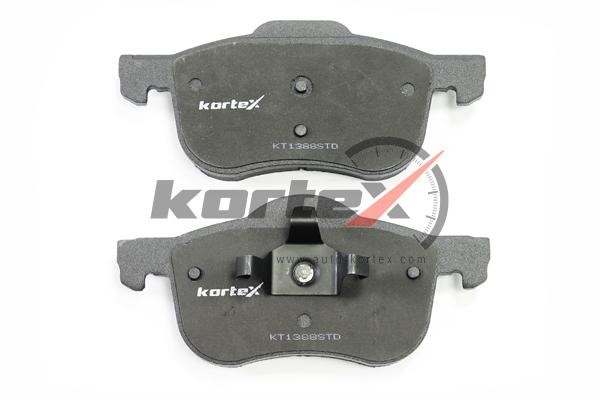 Колодки тормозные VOLVO S80 (98-06),V70 (96-00),XC70 (97-07) передние (4шт.) KOR KT1388STD KORTEX