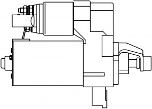 Стартер для а/м VAG A6 (11-)/A7 (10-)/A8 (10-) 2.8FSI/3.0TFSI 1,7кВт (Start-Stop LST 1861 START VOLT