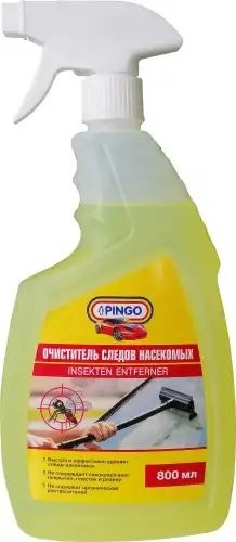 Очиститель следов насекомых спрей 800мл PINGO 850333 PINGO