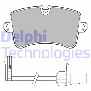 LP1717 колодки дисковые з.\ Opel Astra 1.8-2.2DT/Zafira 2.2i/DTi 01> LP1717 DELPHI