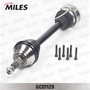 Привод в сборе левый VW G3/PASSAT 1.8-2.0 88-98 (GKN 301241) GC01129 GC01129 MILES