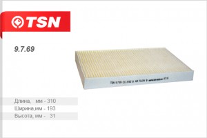 фильтр салона!Audi S6 2.2 Turbo/4.2 94-97/A61.8-2.5TDi 94-97 9769 TSN