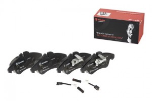 P50080 колодки дисковые п. !\MB Sprinter 208D/308D, VW LT II 28-35 95> P50080 BREMBO