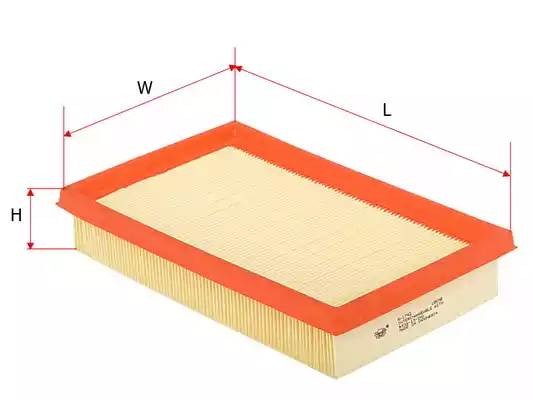 Фильтр воздушный Sakura A1742 A1742 SAKURA