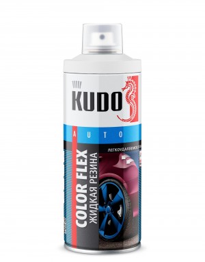 Жидкая резина KUDO 520 мл белый аэрозоль KU-5501 KUDO