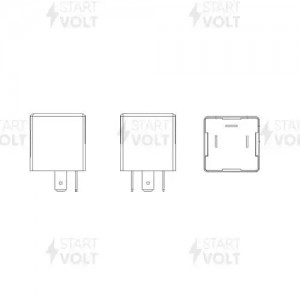 Реле поворотов для а/м ВАЗ 2108 "STARTVOLT" для LED ламп SCR 0121 START VOLT