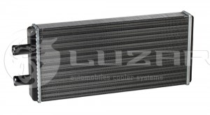 Радиатор отоп ПАЗ-3205,4230, ЛИАЗ-5256, НЕФАЗ-5299 патруб d-25мм, L-395мм, 2-х р LRH0398 LUZAR