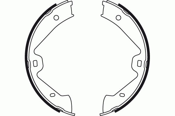 Колодки барабанные PORSCHE CAYENNE, VW TOUAREG (7P) GS8776 GS8776 TRW