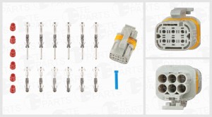 Разъем MAN электрический (6-ти контактный) TE PARTS 7811642 TE PARTS