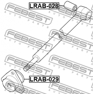 Сайлентблок LRAB-028 LRAB028 FEBEST