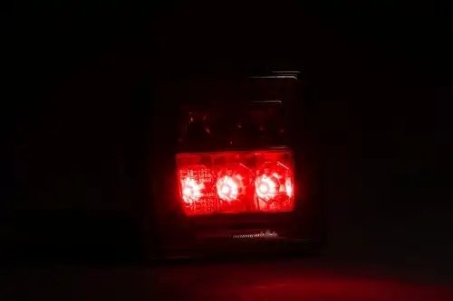 фонарь задний! LED 4-функциональный, 99,5х93 с проводом 1м \ FT122TLED FRISTOM