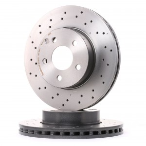Диск тормозной перфорированный 09.A613.51 09.A613.51 BREMBO