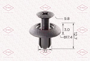 Клипса автомобильная TOYOTA TJB1464 TJB1464 TATSUMI