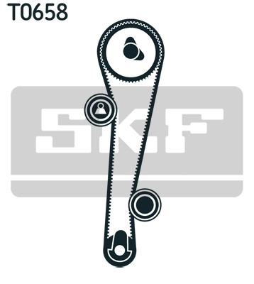 ремкомплект ГРМ!\ Hyundai Coupe/Elantra/Lantra 1.6/1.8i 16V 95> VKMA95655 SKF