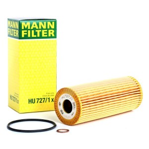 Фильтр масляный MERCEDES SSANGYONG MANN HU727/1X MANN FILTER