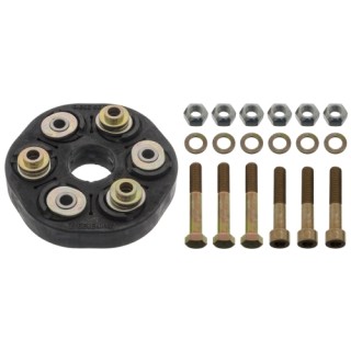 Эластичная муфта кардана /d 90 mm./ спереди (К-кт с болтами) 03585 FEBI BILSTEIN