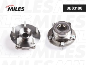Ступица колеса передняя с подшипником MITSUBISHI GRANDIS 04- (SKF VKBA7435) DB83 DB83180 MILES