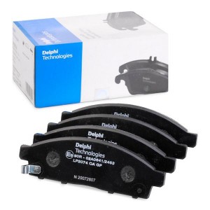 LP2074 колодки дисковые п.\ Mitsubishi L200 2.5Di-D 06> LP2074 DELPHI