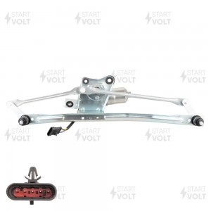 Механизм стеклоочистителя для а/м УАЗ-469 "STARTVOLT " в сборе VWA 03063 START VOLT