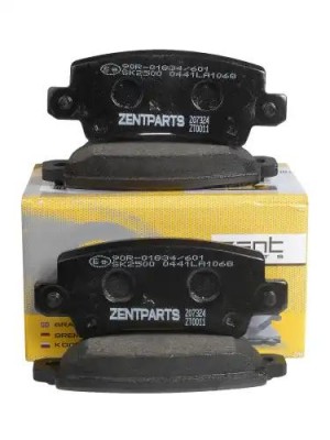 колодки дисковые задние!Toyota Corolla 1.4i/1.6/2.0D 01>диск15''/Verso 1.8WTi/2. Z07324 ZENTPARTS