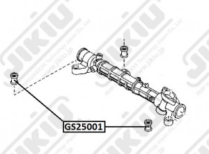 Втулка рулевой рейки MAZDA 3 (BK, BL), AXELA 03-09, BIANTE 1/08- GS25001 GS25001 JIKIU