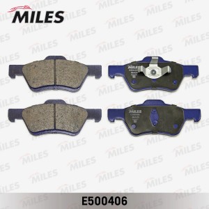 Колодки тормозные передние (Смесь CERAMIC серия PRO) FORD MAVERICK/MAZDA TRIBUTE E500406 MILES