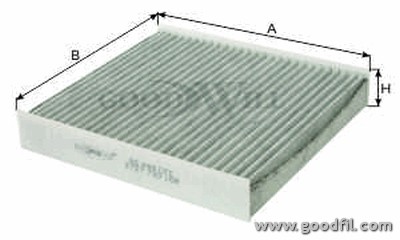 Фильтр салона угольный AG449CFC AG 449 CFC GOODWILL