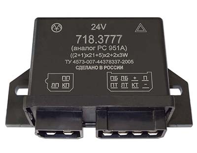 Реле поворота МАЗ,КАМАЗ 24V ЭНЕРГОМАШ 7183777 ENERGOMASH