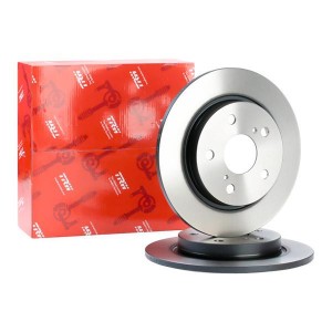 Диск тормозной PEUGEOT 307 CITROEN C2,C3,C4 задний (1шт.) TRW DF4185 TRW