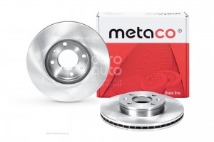 Диск тормозной передний вентилируемый 3050429 3050429 METACO