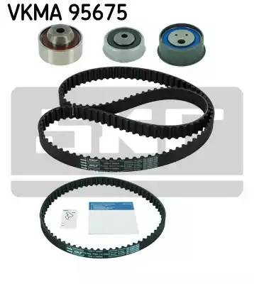MITSUBISHI OUTLANDER (CU) (2001-2008) 2 РЕМНЯ + 3 РОЛИКА VKMA95675 SKF