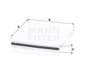 Фильтр салонный CU22003 CU22003 MANN FILTER