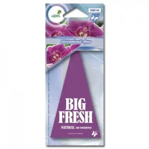 Ароматизатор подвесной пластина (орхидейный бриз) Big Fresh FKVJP PABF64 FKVJP