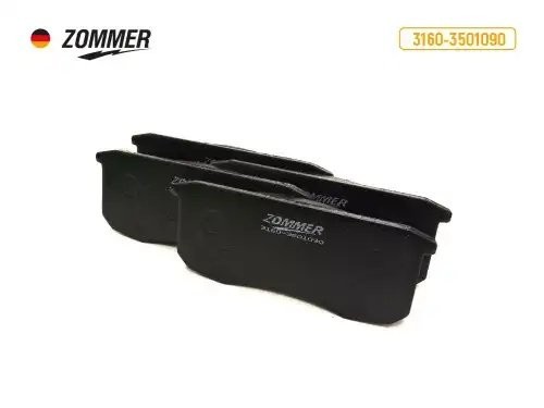 Колодки тормозные дисковые передние для а/м УАЗ 3160 ZOMMER 17713 ZOMMER
