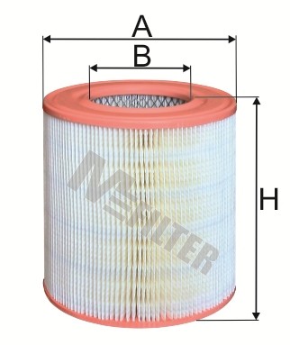 фильтр воздушный!\ Audi A6 2.0TDi 04>/A6 Avant 2.0TDi 05> A873 MFILTER AUTOMOTIVE FILTERS