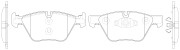 Колодки тормозные передние BMW 5 F10/F11 2.0-3.0 10- BP32513 BP32513 SB NAGAMOCHI