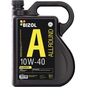 Масло моторное BIZOL ALLROUND 10W40 п/синт.5л 83011 BIZOL