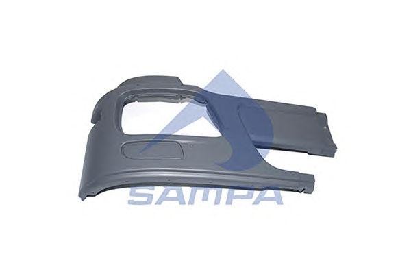 Бампер правая часть ACTROS MP2 / without fog lamp hole 18100243 SAMPA