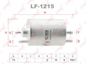 Фильтр топливный MERCEDES C (W204),E (W210,W202,W203,W220,W463) LYNX LF-1215 LYNXAUTO