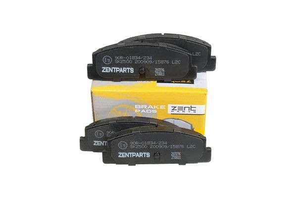 колодки дисковые задние Z07276 ZENTPARTS
