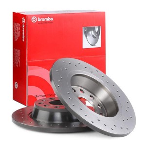 Диск перфорированный Brembo Xtra 08.A202.1X 08.A202.1X BREMBO